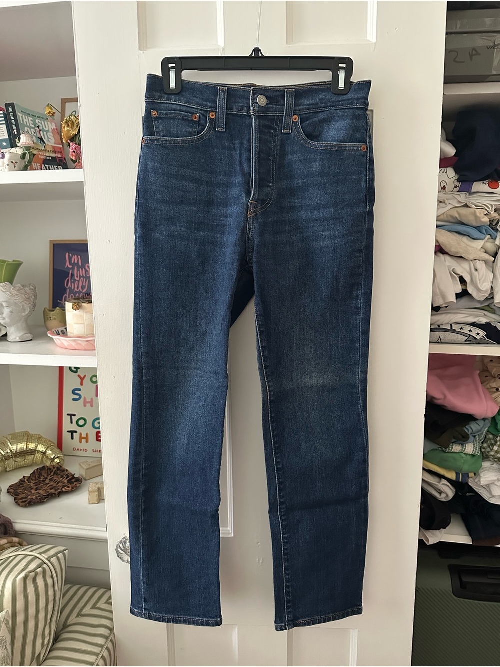 levi’s wedgie straight jeans